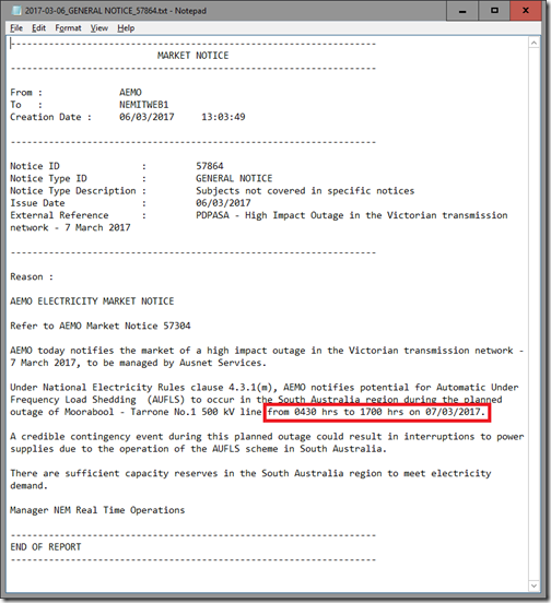 2017-03-06-at-13-03-NEMwatch-MarketNotice-HighImpactOutage