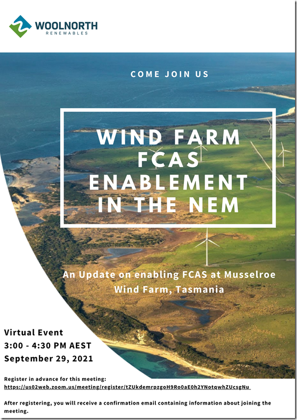 wind farm fcas enablement