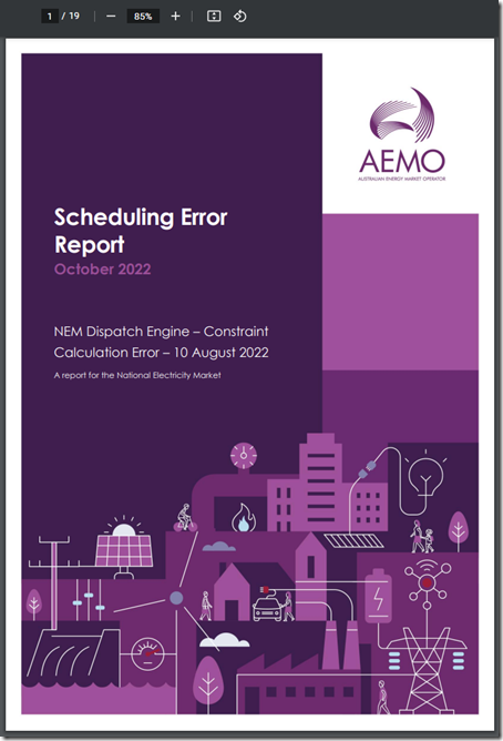 2022-10-28-AEMO-SchedulingErrorReport-10Aug2022