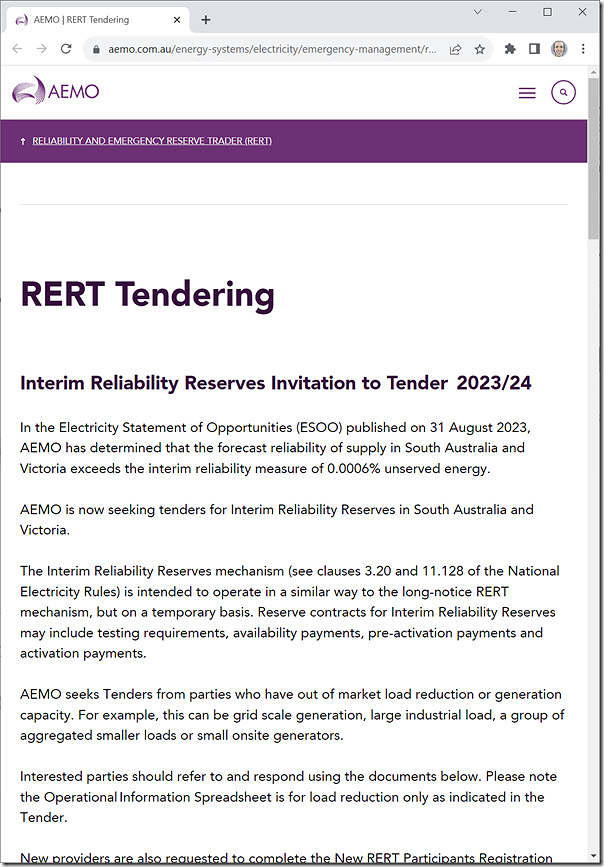 2023-09-01-AEMO-RERT