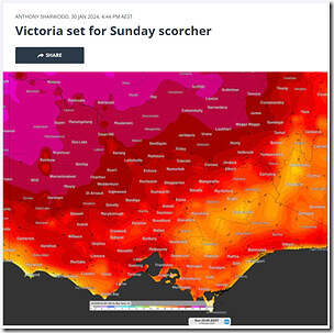 2024-01-30-Weatherzone-VictoriaSetForSundayScorcher