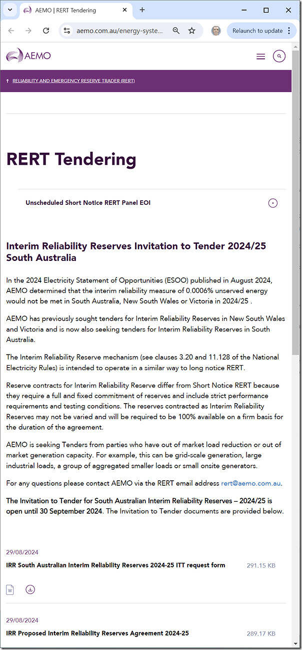 2024-08-29-AEMO-Tenders-for-RERT-SouthAustralia