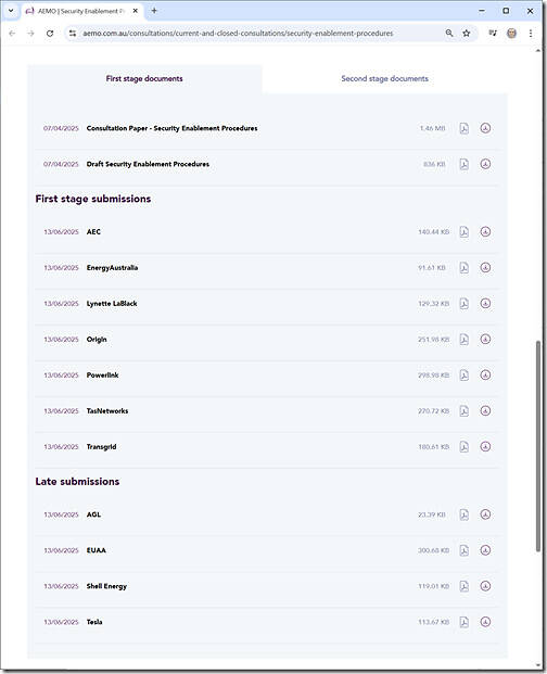 2025-06-13-AEMO-ISF-FirstStageSubmissions